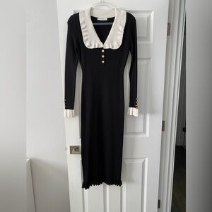 Long sleeve sweater dress